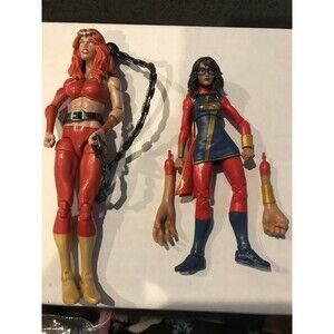 Marvel Legends Thunder and Miss Marvel Kamala Khan Lot